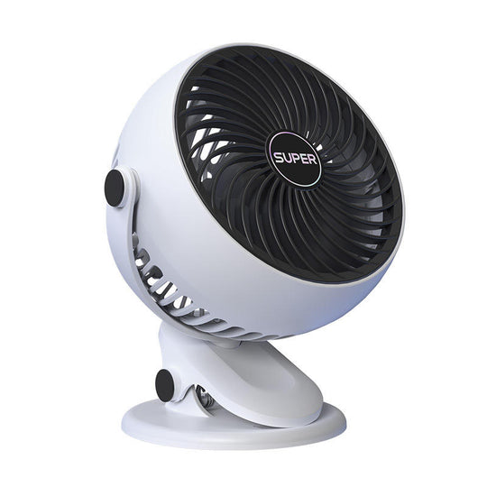 FZM Clip Fan Rechargeable Water-cooled air Conditioning Fan Usb Home Desktop Cooling Water Humidification Office Home Spray